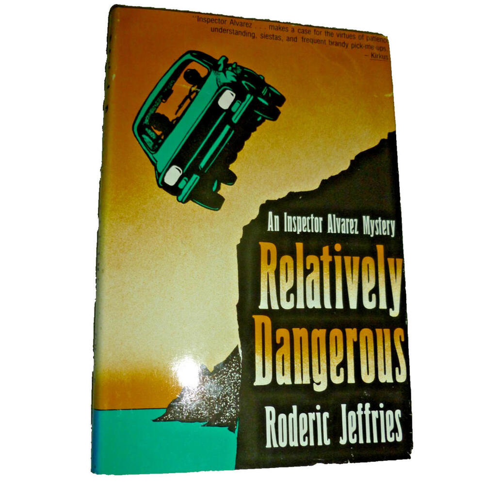 Relatively Dangerous - Roderic Jeffries (1987, Hardcover, Dust Jacket) 1st US Ed